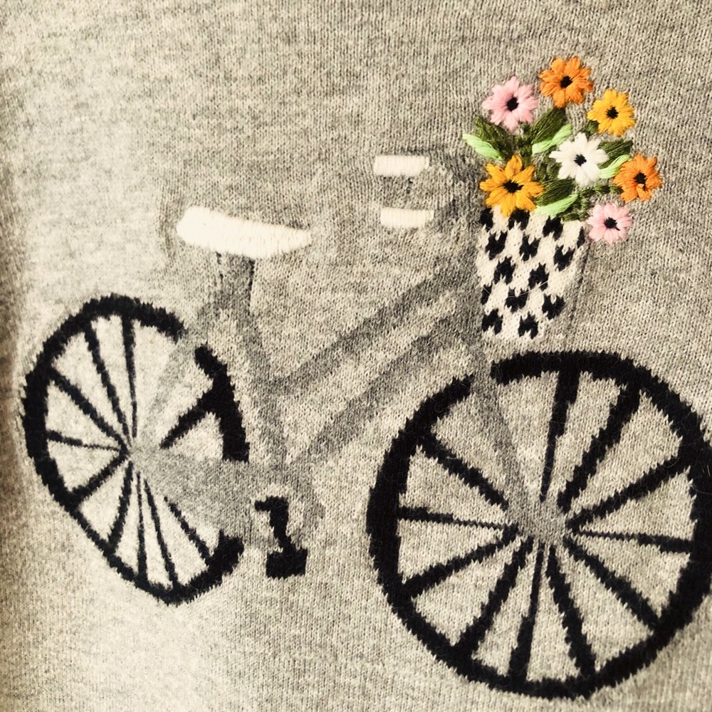LOFT novelty cotton sweater